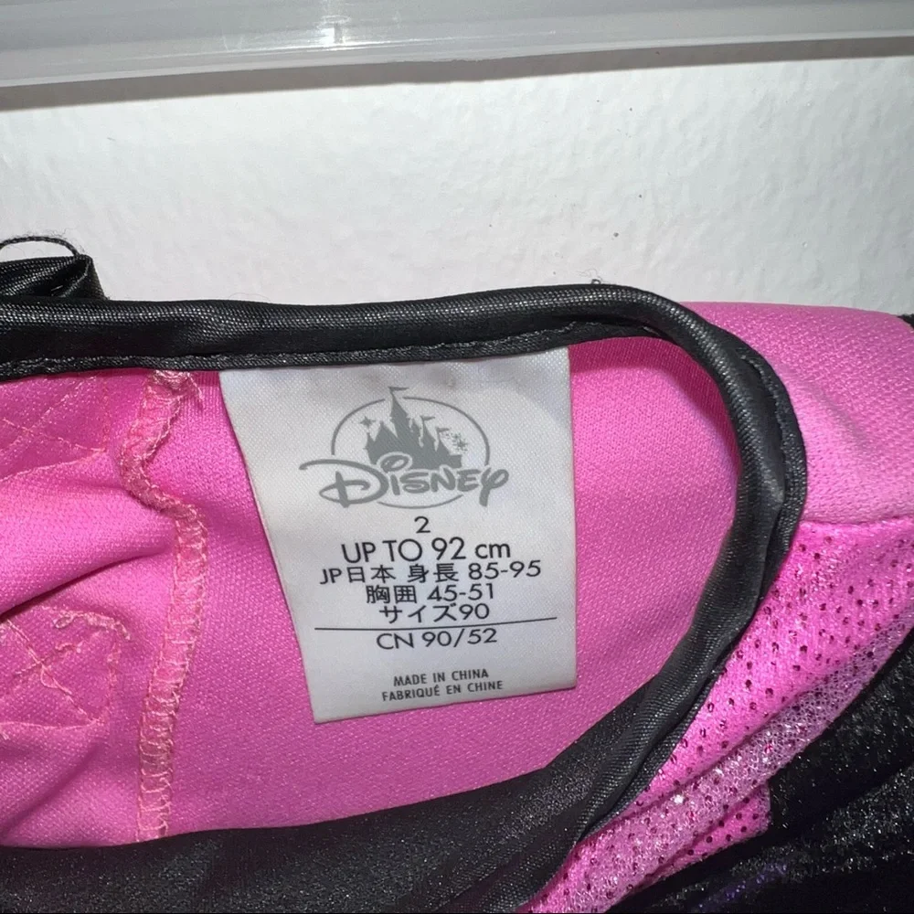 Disney Black and Pink Spider Web Dress with Bat Headband - Picture 6 of 11